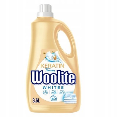 Woolite White Waschmittel 3,6L 60WL Keratin Therapy für weiße Wäsche