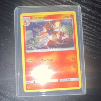 Pokémon Charmeleon 19/147 Trading Card - 90 HP, Claw Slash & Heat Blast