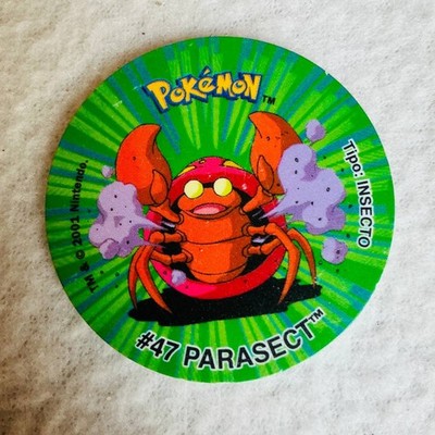 Pokemon Nintendo Tazos Attack 2 2001 # 47 Parasect