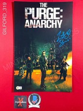 Zach Gilford autographed signed 11x17 photo The Purge: Anarchy Shane Beckett COA