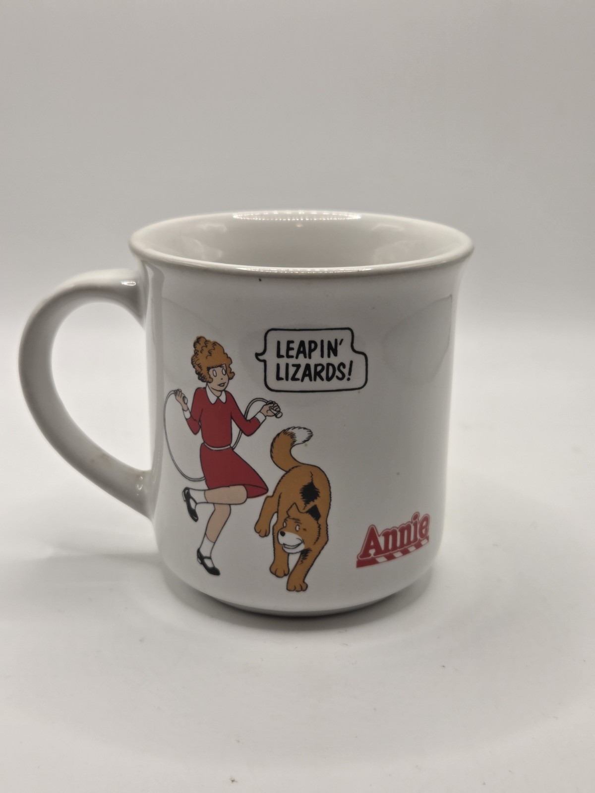 Vintage 1982 Little Orphan ANNIE Coffee Cup 