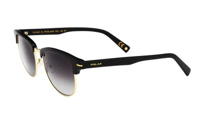Lunette De Soleil POLAR GOLD 119 78 NOIR-DORÉ/FUMÉE TEINTÉE POLARISÉE CAL.52 - Photo 1/2
