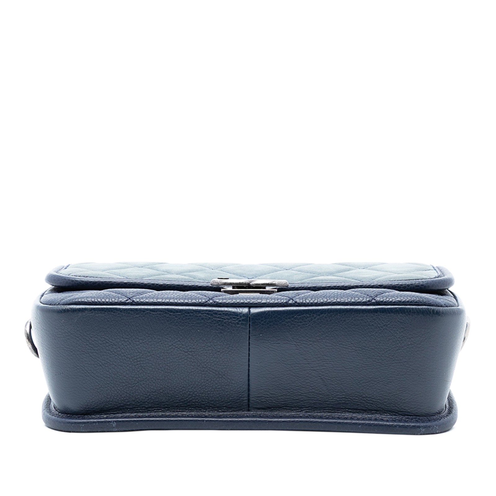 Authenticated Chanel Small Quilted Iridescent Cal… - image 3