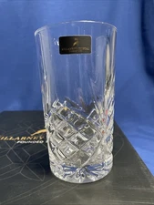 KILLARNEY CRYSTAL Trinity Hi Ball Glasses Set Of 6 Vintage Ireland New In Box