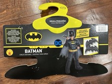Rubie's Boys DC Comics Deluxe Batman Costume Small Child Size 5-6 Missing Belt 