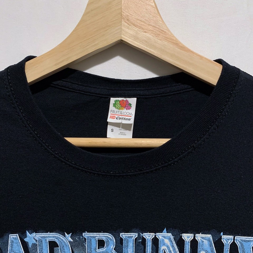 Bad Bunny 2022 Tour Rap Tee T Shirt Size Small Black eBay