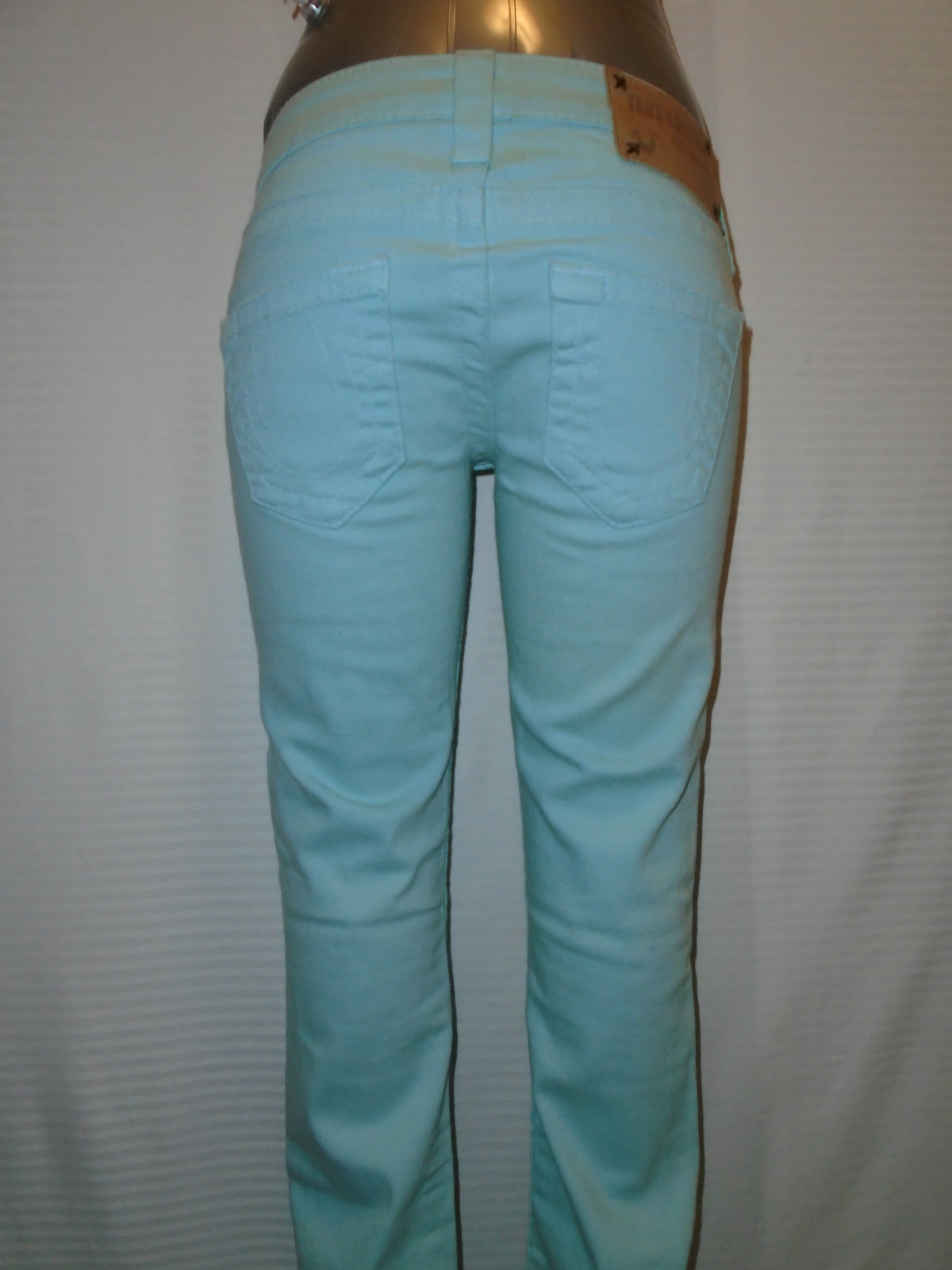 TRUE RELIGION  JOEY AQUA WOMANS JEANS SIZE 24