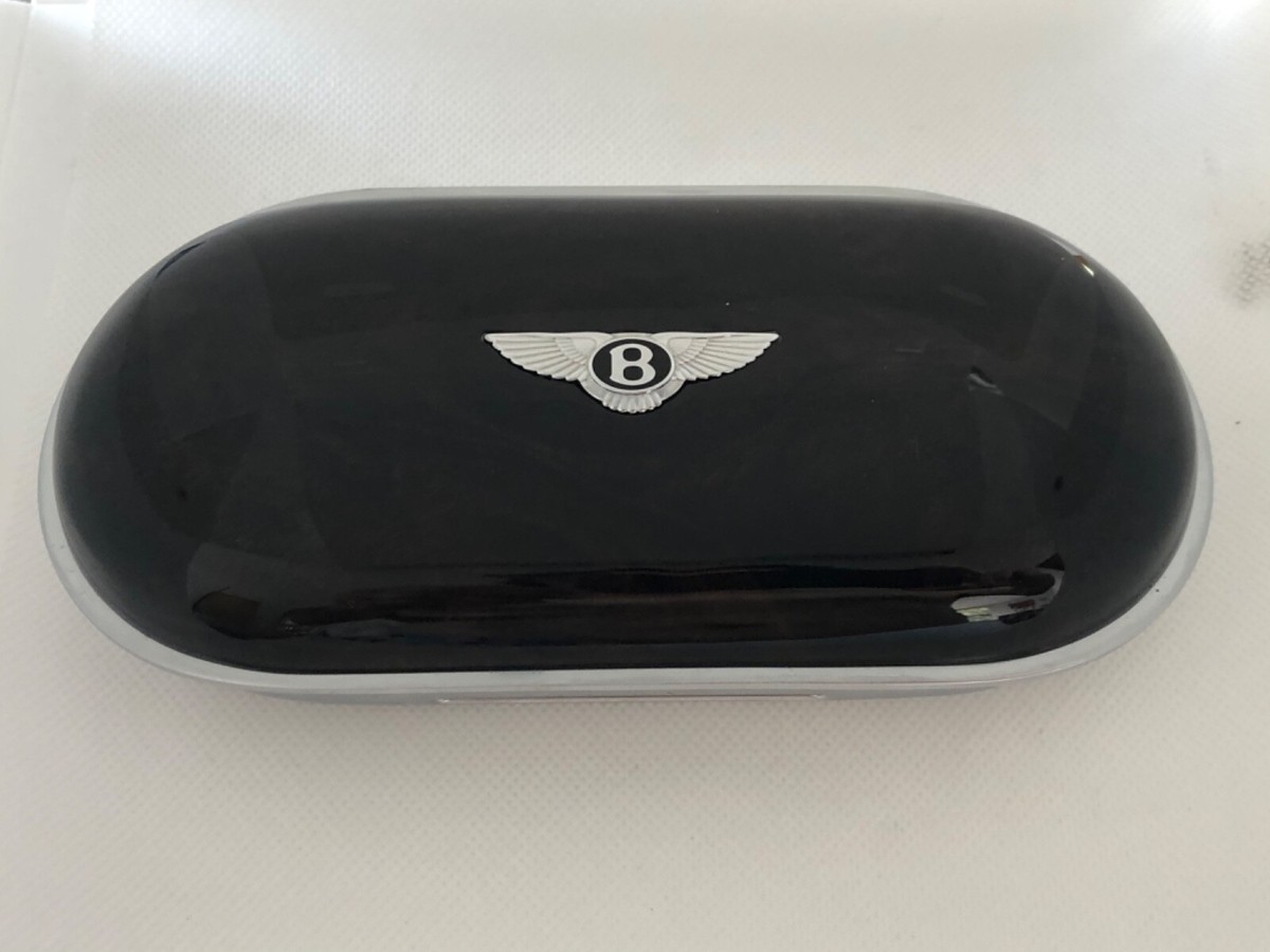 BENTLEY Continental GT SUNGLASSES WOODGRAIN CASE GENUINE MINT 