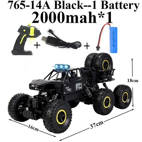 Paisible Rock Crawler Off Road RC Car Remote Control Toy Machine On Radio - Picture 26 of 27