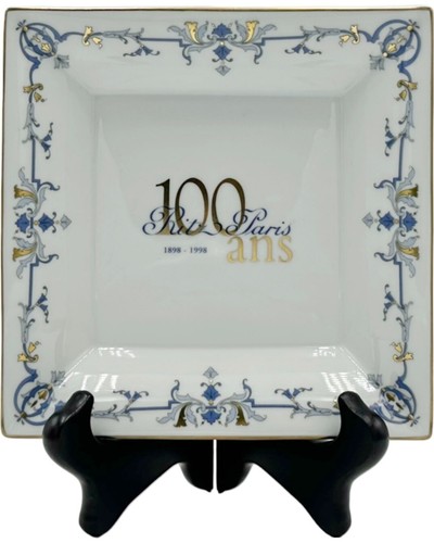 New 5-Star Hotel Ritz Paris Ashtray Dish 100 Years Anniversary Porcelain - Picture 14 of 14