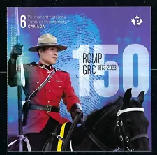 CANADA  - MINT BOOKLET - VFNH -UNITRADE BK 814 (3382a) - RCMP 150th. - 2023