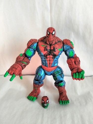 MARVEL LEGENDS HULK SPIDER-MAN ACTION FIGURE LARGE 10” BOOTLEG MEXICAN RARE - Picture 2 of 12
