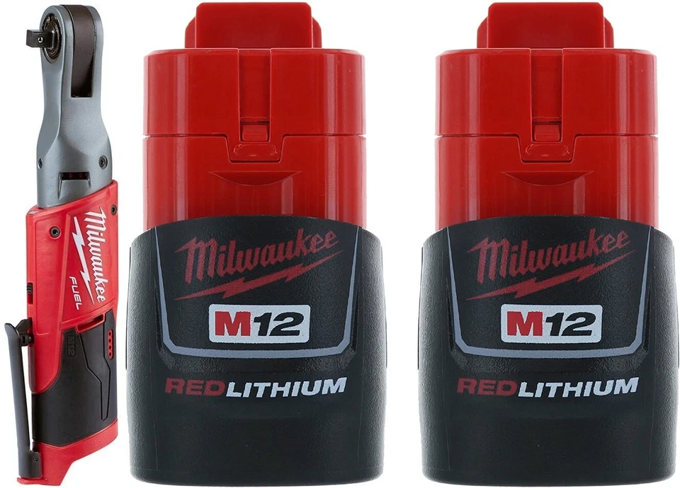 Milwaukee Fuel 2566-20 2557-20 2558-20 Ratchet 1/4 1/2 3/8 Build a Kit 2567-20 - Image 2 of 4