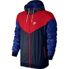 red blue white nike windbreaker