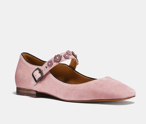 dusty pink suede shoes