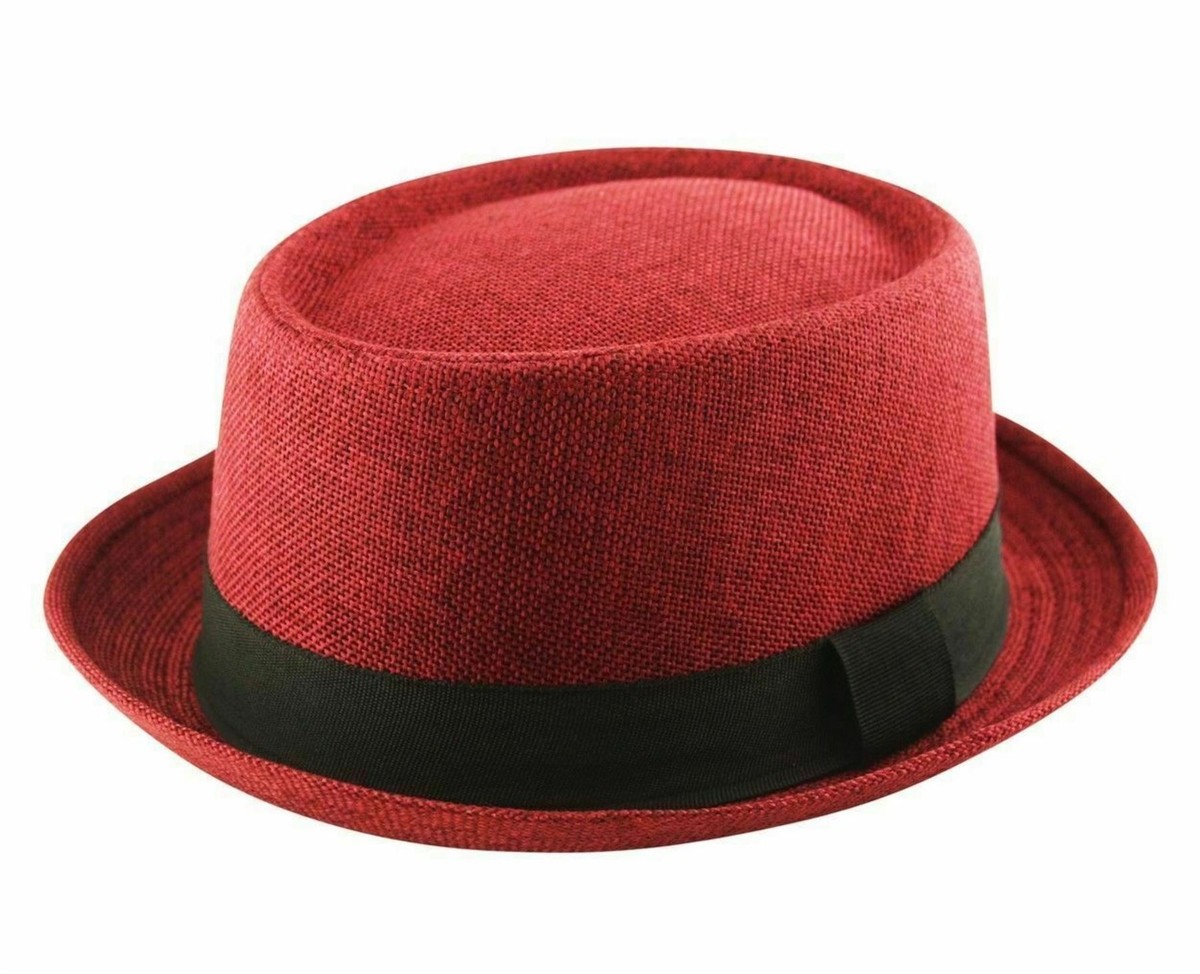 pork pie hat original Burn processing ① HEISENBERG BREAKING BAD PORK PIE Trilby Porkpie Hat Cap