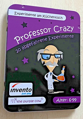 Professor Crazy Abgefahrene Kinder Experimente am Küchentisch ab 6 Jahre MINT