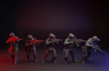 High Risk Contractors | 5 Miniatures |