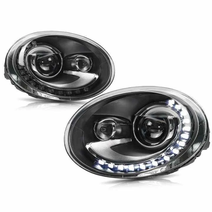 Pair LED Headlights With DRL For VW Beetle 2013 2014 2015 2016 2017 2018 2019 - Image 4 of 4