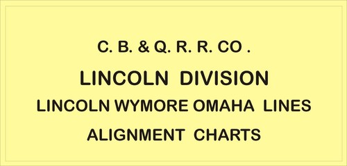 CB & Q RR Burlington1967 Lincoln-Wymore-Omaha Lines Track Chart PDF Pages on DVD - Picture 2 of 5