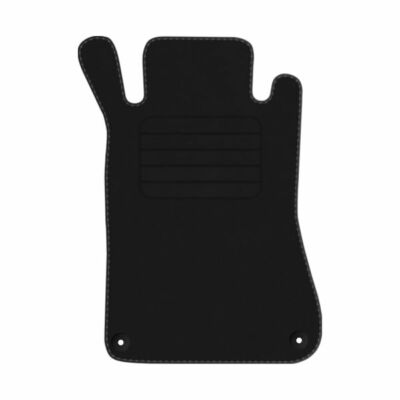 Velours Fußmatte für Mercedes CLK A209 Cabrio Bj. 2002 - 2010 NEU SCHWARZ STD LP