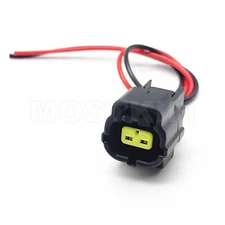 2-Pin Washer Fluid Level Sensor Connector Pigtail For Kia K5 Seltos 2021-2023