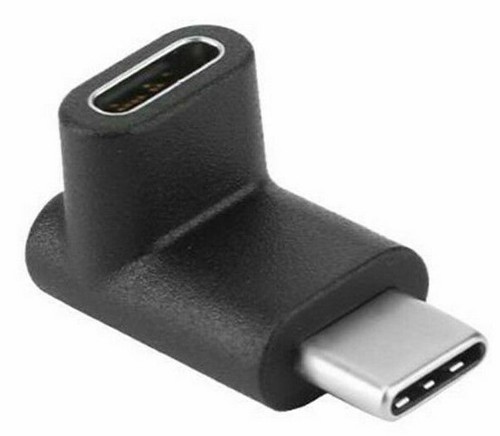 90 Degree Right Angle USB 3.1 Type C Male To Female USB-C Converter Adapter - Picture 8 of 14