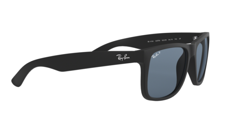 Ray-Ban Justin Polarized Blue Classic Black Frame Sunglasses