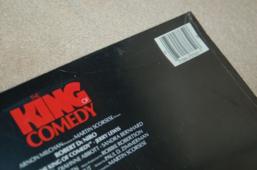 New / Sealed "The King of Comedy" Soundtrack LP 1983 Warner Bros. 1-23765 - Picture 3 of 7
