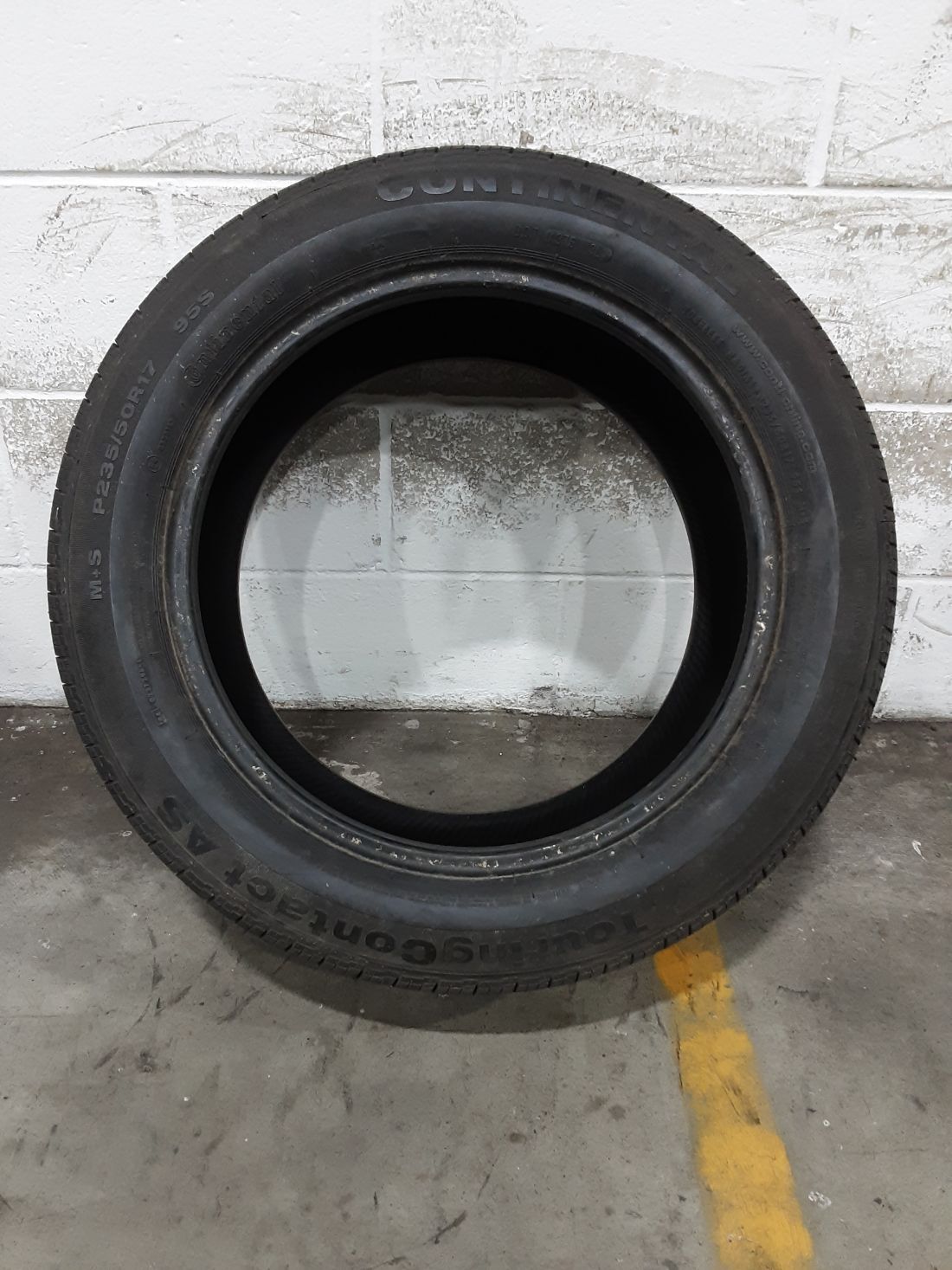 1x P235/50R17 Continental Touring Contact AS 10/32 Used Tire eBay