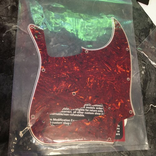 Wide Bevel Jazz Bass Pickguard 4 Ply Celluloid Tortoise Parchment Made In Usa Wd Ebay