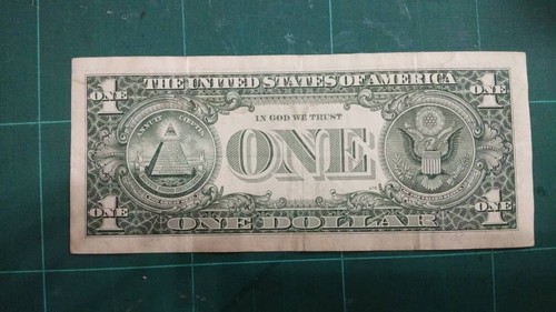 Real USD 1 Old Note For Hobby Collectors - Picture 2 of 2