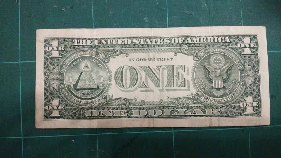 Real USD 1 Old Note For Hobby Collectors - Image 2 of 2