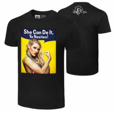 WWE LACEY EVANS “SHE CAN DO IT” OFFICIAL T-SHIRT ALL SIZES NEW