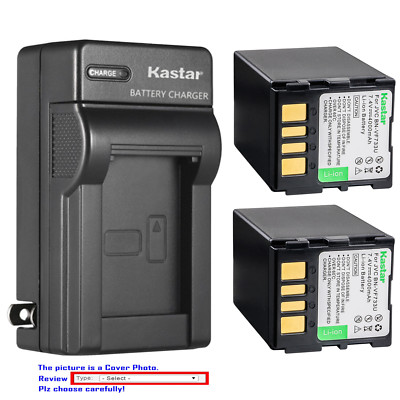 Kastar Battery Wall Charger for JVC BN-VF733 & JVC GZ-MG20EY GZ-MG20EZ GZ-MG20U