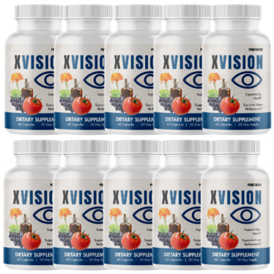 X Vision  Eye Health Formula Supplement for Everyday Clarity - 10 Bottles
