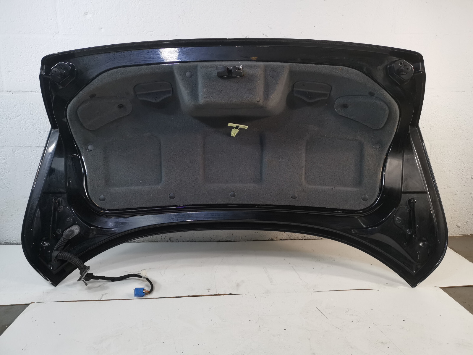08-19 Maserati GranTurismo M145 Coupe Trunk Lid Panel Assembly Black OEM