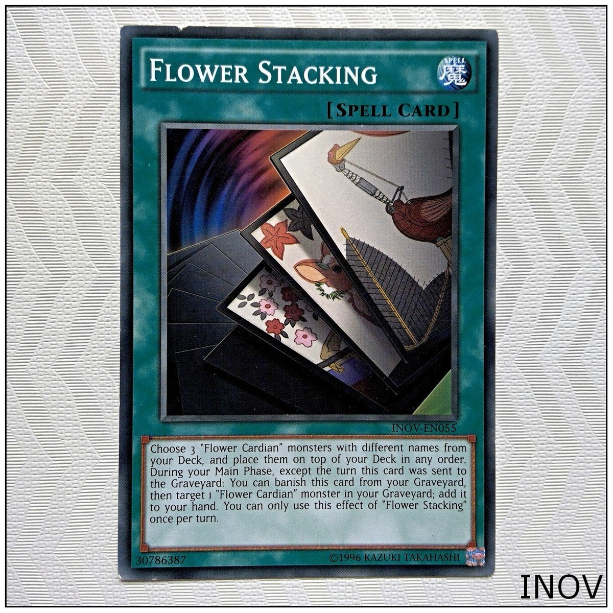 Flower Stacking - INOV-EN055 - Common Unlimited Yugioh | eBay
