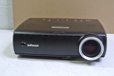 InFocus IN35 W360 WXGA Projector 3624 Lamp Hours (NO POWER CORD/REMOTE)