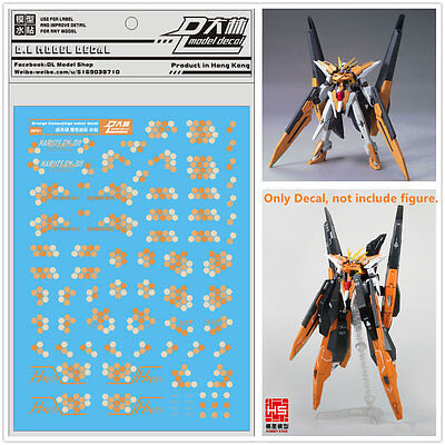 1/100 MG GN-011 Harute Camouflage celestial being Gundam D Model Kit Water Decal