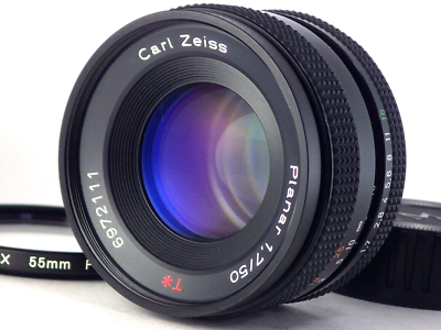Contax Carl Zeiss Planar T* 50mm f1.7 MMJ MF Lens C/Y SLR CY Contax Carl Zeiss Planar T* 50mm f1.7 MMJ MF Lens C/Y SLR CY