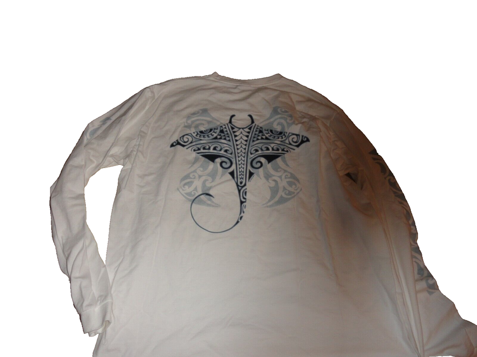 Crazy Shirts Long Sleeve Tshirt San Diego White with Blue Design Sz XL