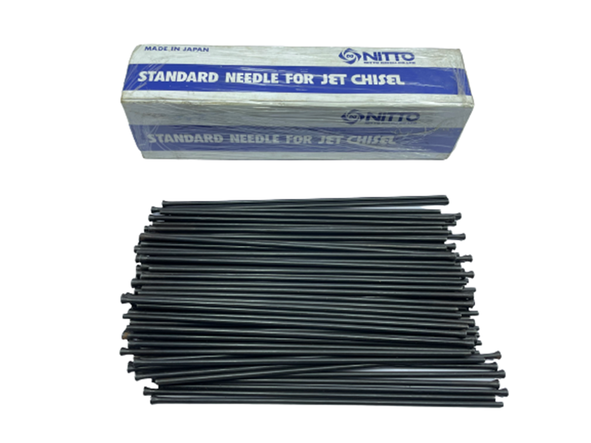 Nitto Kohki Standard Needle For Jet Chisel Size-3*180 In 1 Box 100