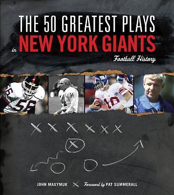 The 50 Greatest Plays in New York Giants Football History - John Maxymuk - Imagen 1 de 1