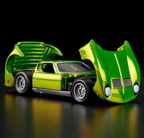 Hot Wheels RLC Exclusive '71 Lamborghini Miura P400 SV Green (2025)New Sealed - Picture 4 of 5