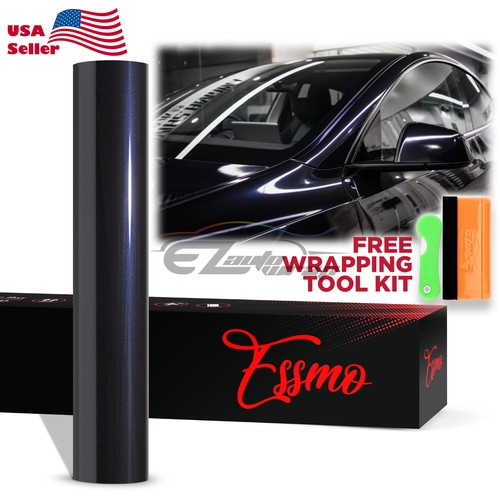 ESSMO PET Super Gloss Metallic Car Vehicle Vinyl Wrap Decal Decal Sticker Sheet - Picture 24 of 224