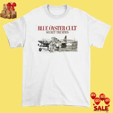 Blue Oyster Cult Shirt Secret Treaties Christmas shirt  White Unisex ND309