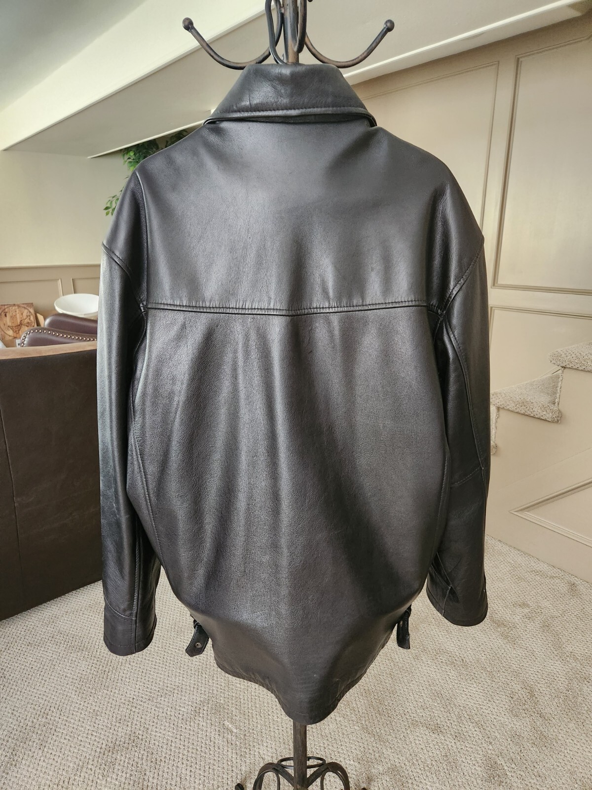 Colebrook Co. Authentic Classics Large Black Leat… - image 3