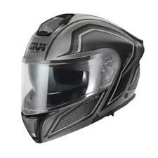 Helmet Modular Fiber GIVI X50 Fiber Hologram Black Titanium S Flip Up Helmet