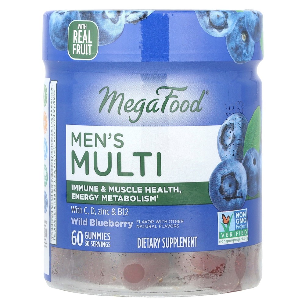 Men's Multi, Wild Blueberry,  60 Gummies